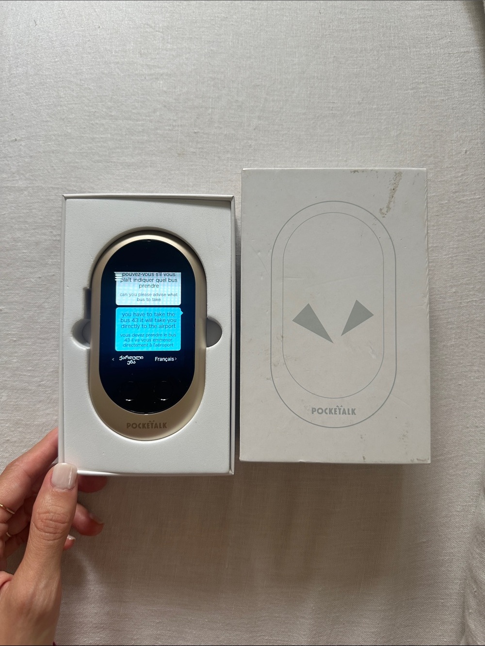 Portable Translator - Gold - Picture 4 of 6
